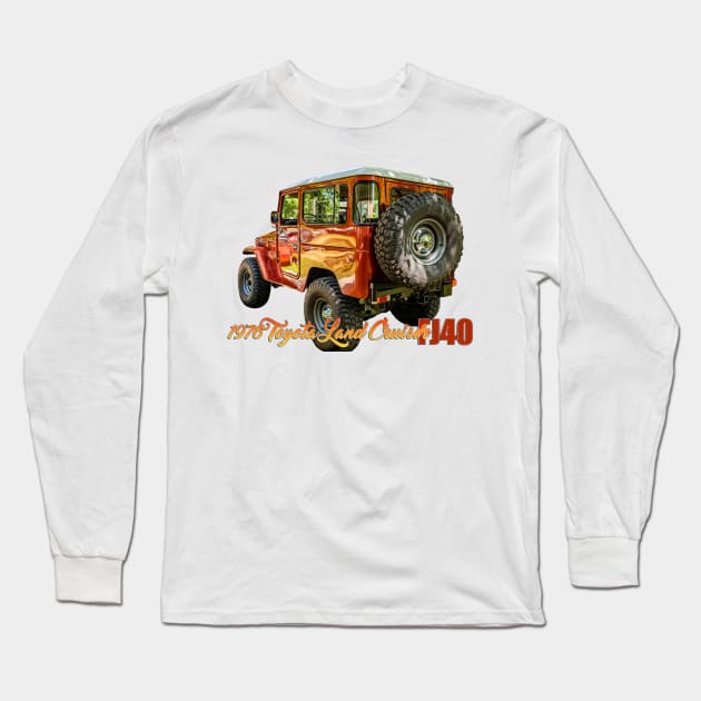 1976 Toyota Land Cruiser FJ40 Long Sleeve T-Shirt by Gestalt Imagery